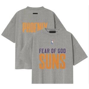 Nba Essentials Phoenix Suns Fear Of God T Shirt Size Small 2 Sided